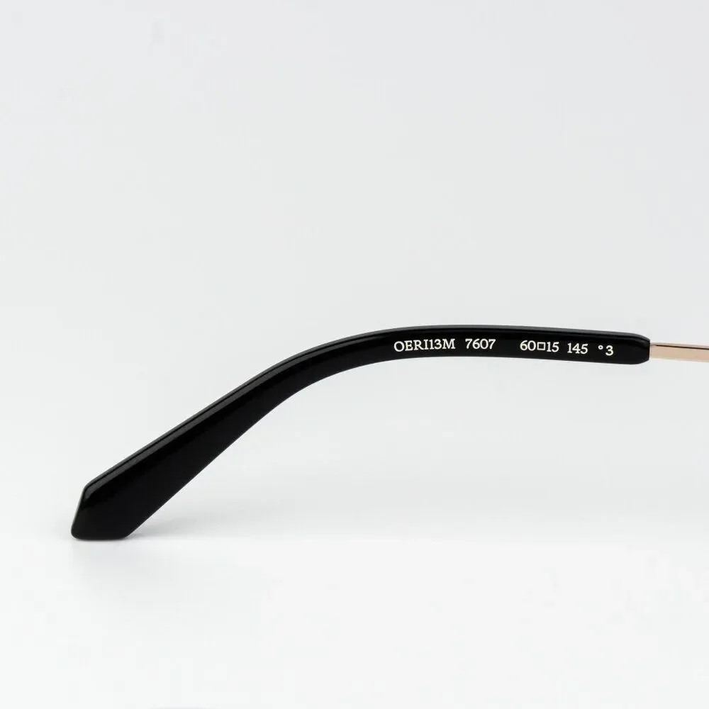 SALE!! Off-White MIAMI Men Sunglasses Gold Grey OERI13M MIAMI 7607 NEW AUTHENTIC